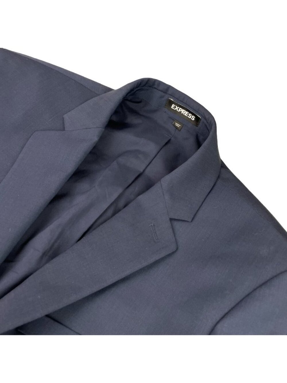 Express Men’s Performance 2-Button Extra Slim Fit Blazer Navy Blue • 36R